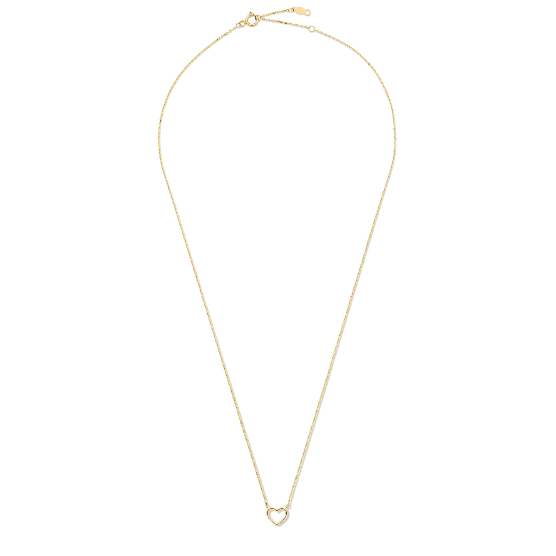 Isabel Bernard Belleville Amore 14 Carat Golden Necklace IB340138 (Length: 40.00-44.00 cm)