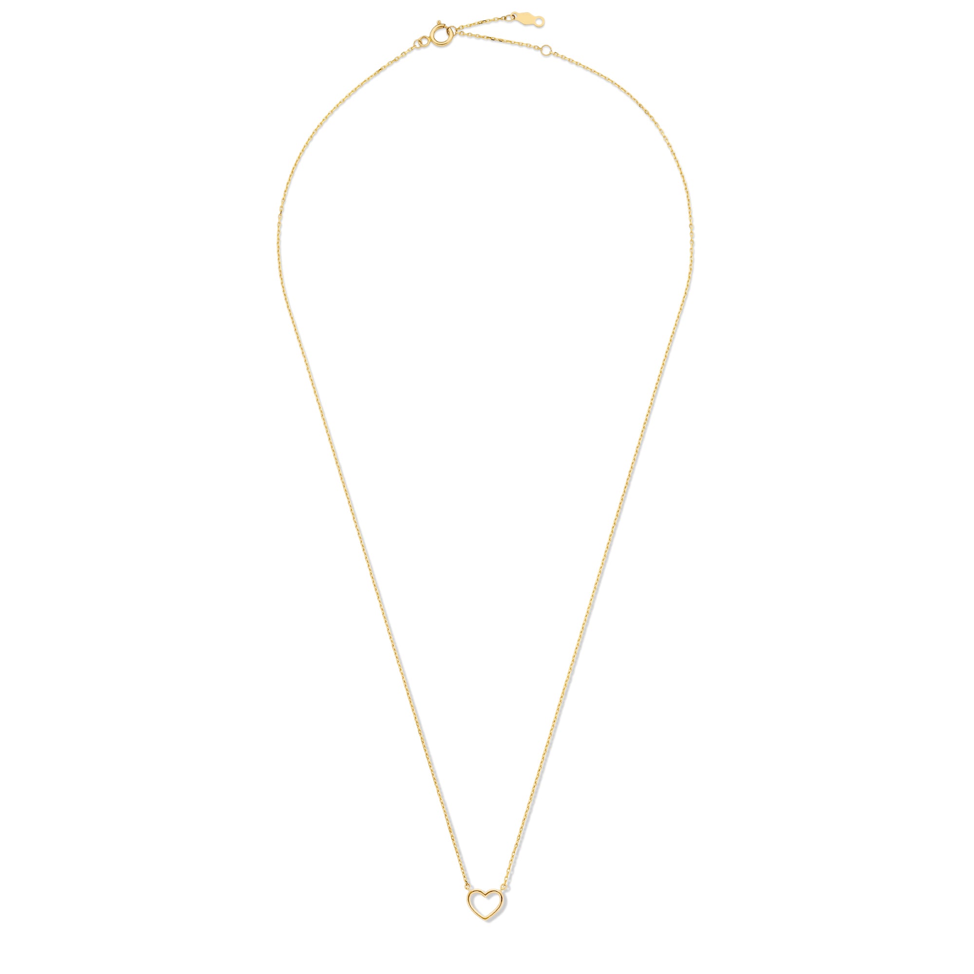 Isabel Bernard Belleville Amore 14 Carat Golden Necklace IB340138 (Length: 40.00-44.00 cm)