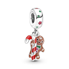 Pandora Moments Gingerbread Man Dangle Bedel 799637C01