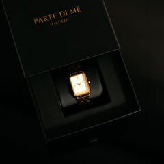 Parte Di Me Orologio Rechthoekig Women'sWatch Silver-coloured and Pearlmoer PDM09006