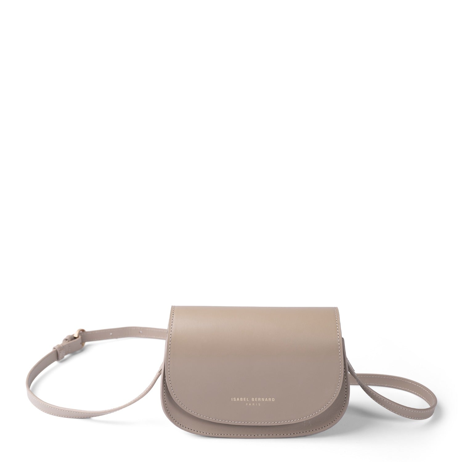 Montmartre Manon Taupe Vegetable Tanned Leather Crossbody Bag IB21116