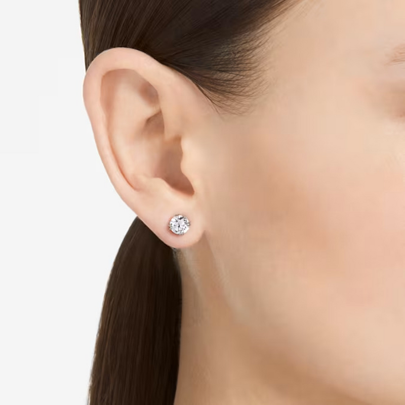 Swarovski Constella Silver-coloured Ear Studs 5636712-zoom-