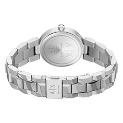 Armani Exchange Audora Round Silver Dial Watch AX4405