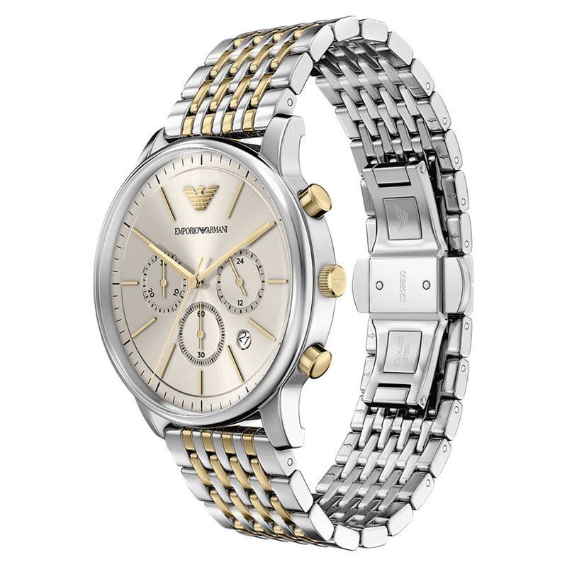 Emporio Armani Round Grey Dial Watch AR11773-zoom-