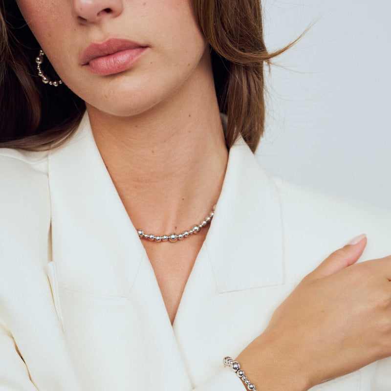 Sif Jakobs 925 Sterling Zilveren Bormio Grande Chain SJ-N2598-zoom-