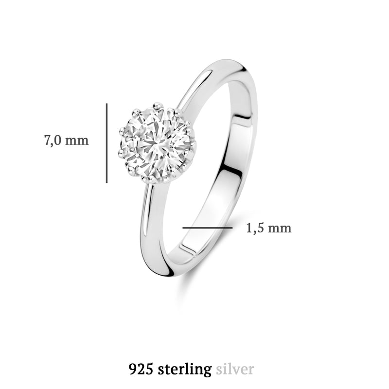 Parte Di Me Cento Luci Rosia 925 Sterling Zilveren Ring PDM33011-60-zoom-
