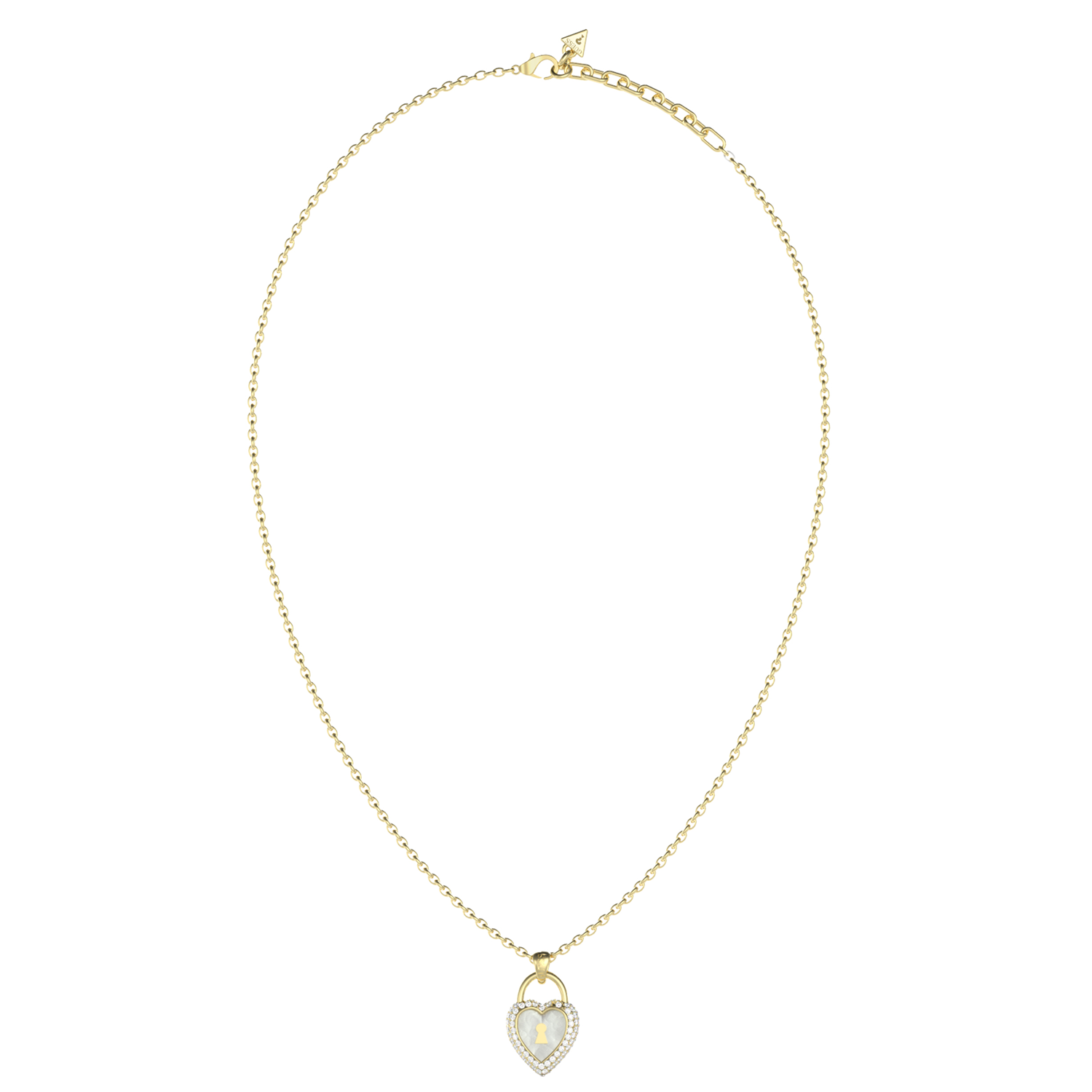 Guess Love Bites Gold-coloured Necklace JUBN06063JWYGT-U