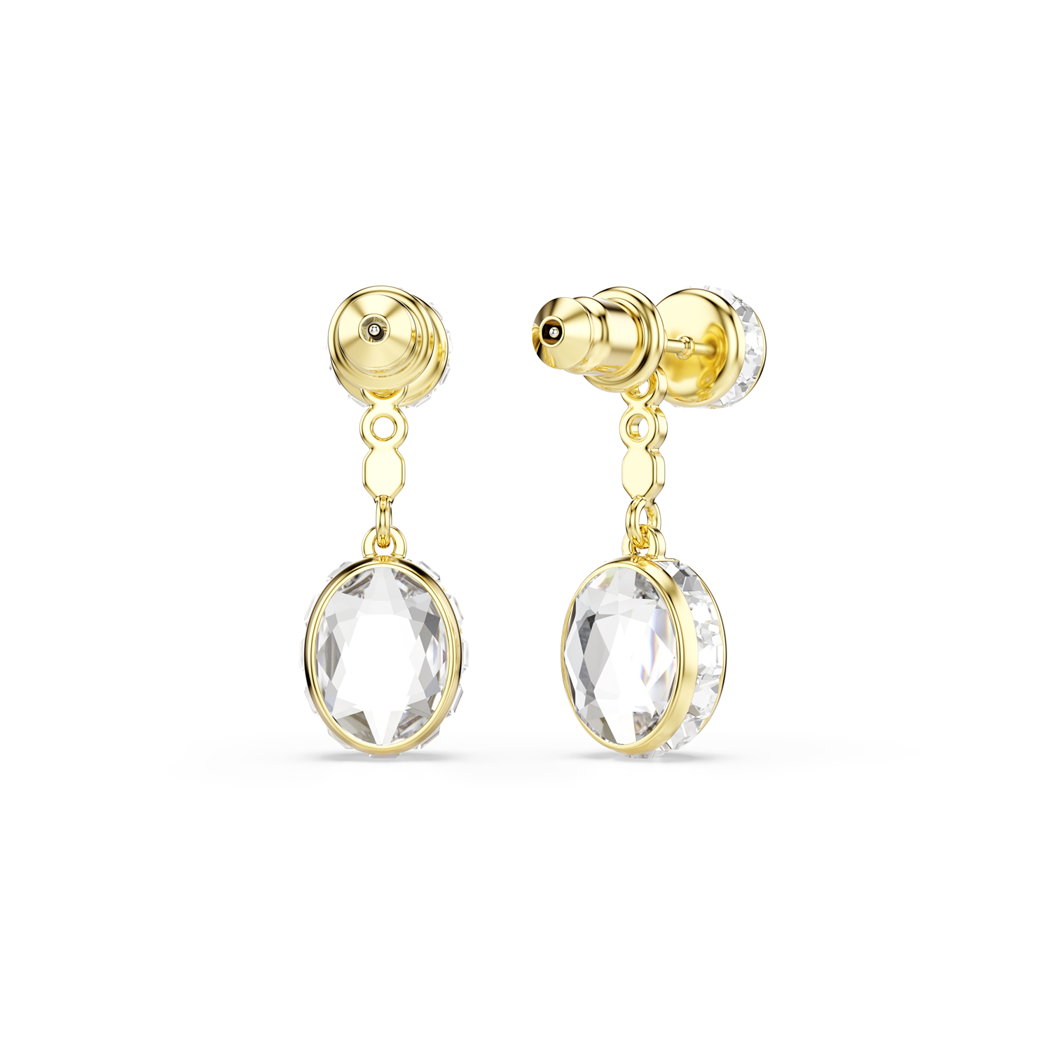 Swarovski Chroma Gold Plated Earrings 5738478