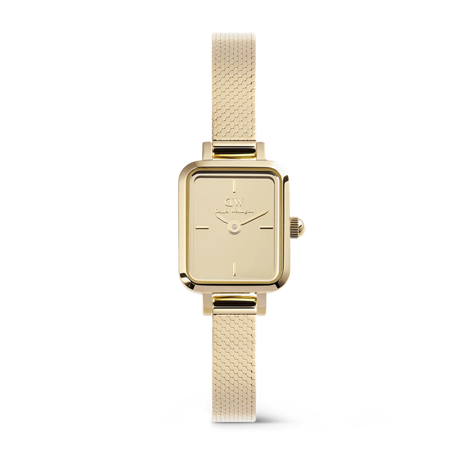 Daniel Wellington Petite&Quadro Mini Reflection Gold Women's Watch DW00100801