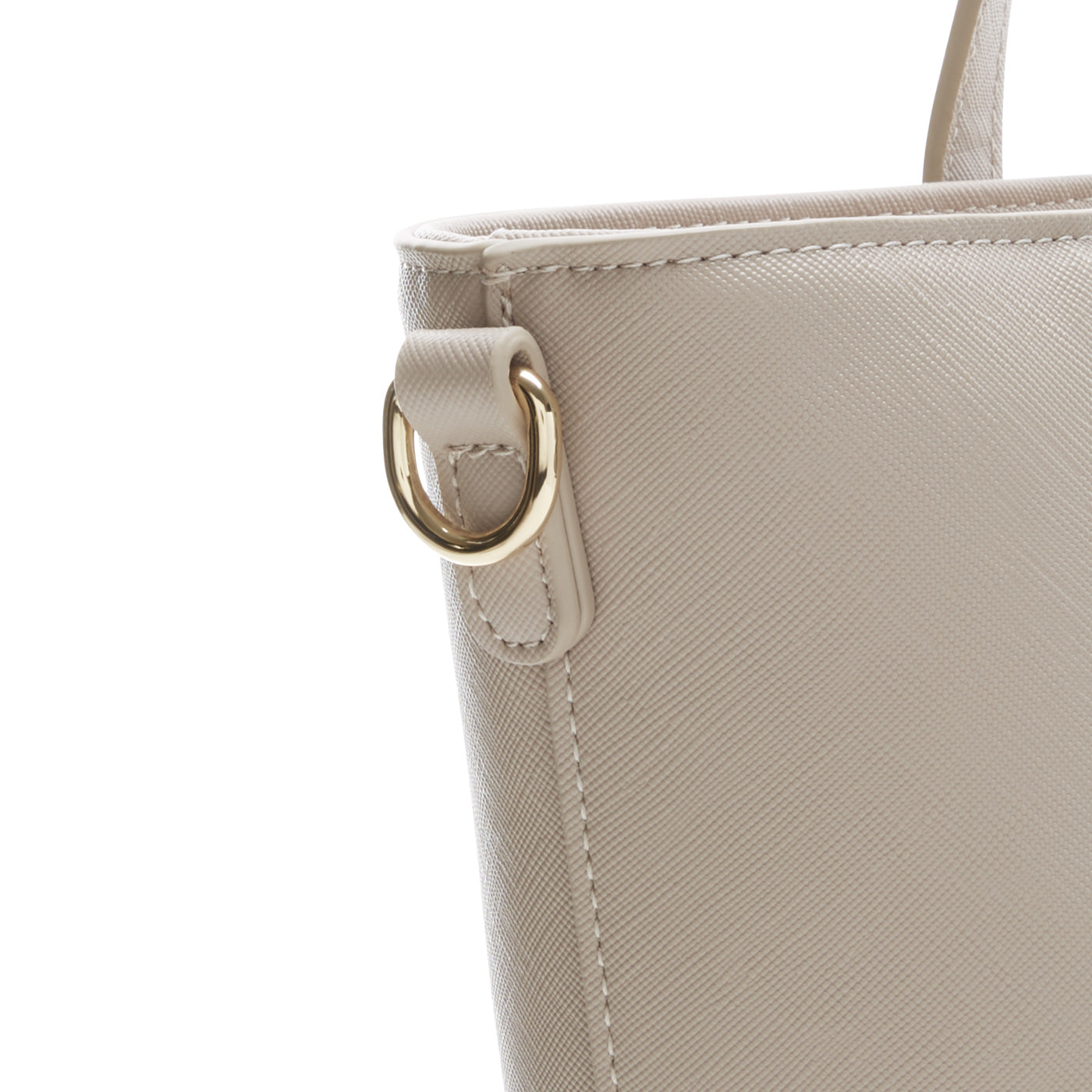 Valentino Bags Zero Beige Shopper VBS7B301BEIGE