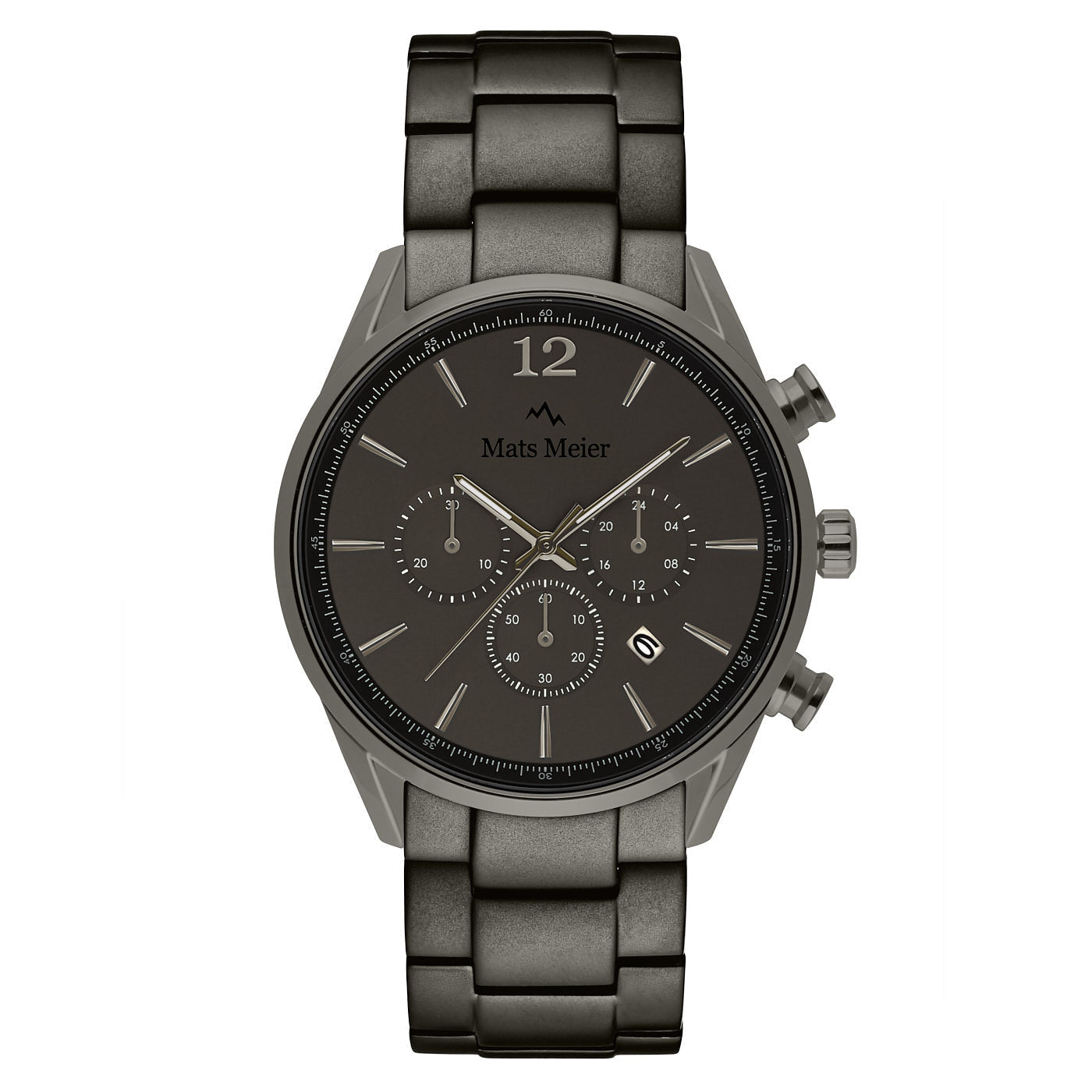 Mats Meier Grand Cornier Chrono Gunmetal Watch MM00127