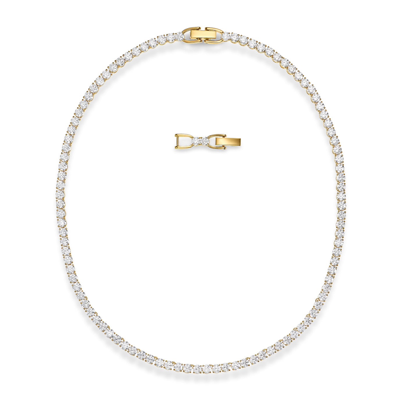 Swarovski Tennis Ketting 5511545 (Lengte: 38.00 cm)