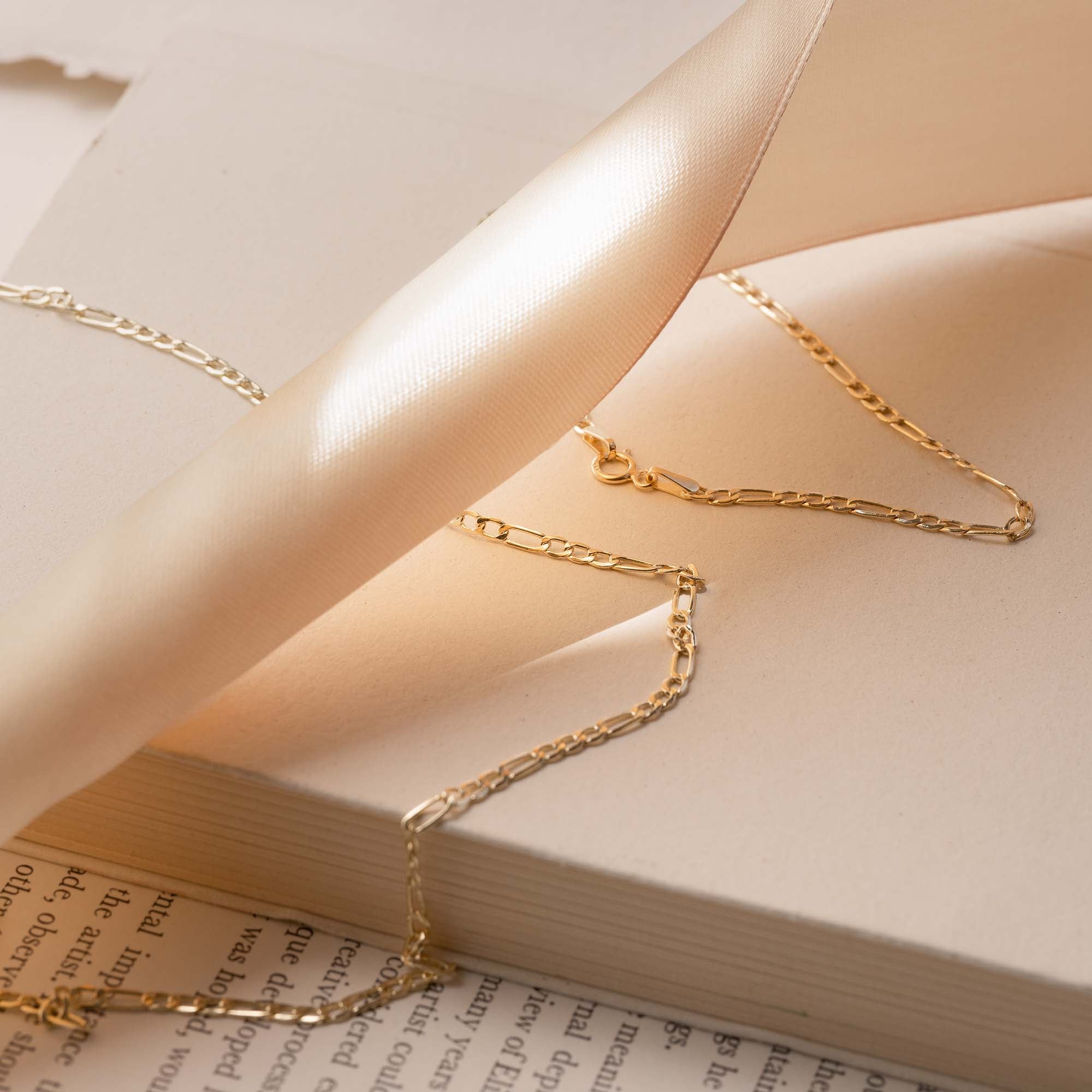 Isabel Bernard Rivoli Nina 14 Carat Golden Necklace IB340112