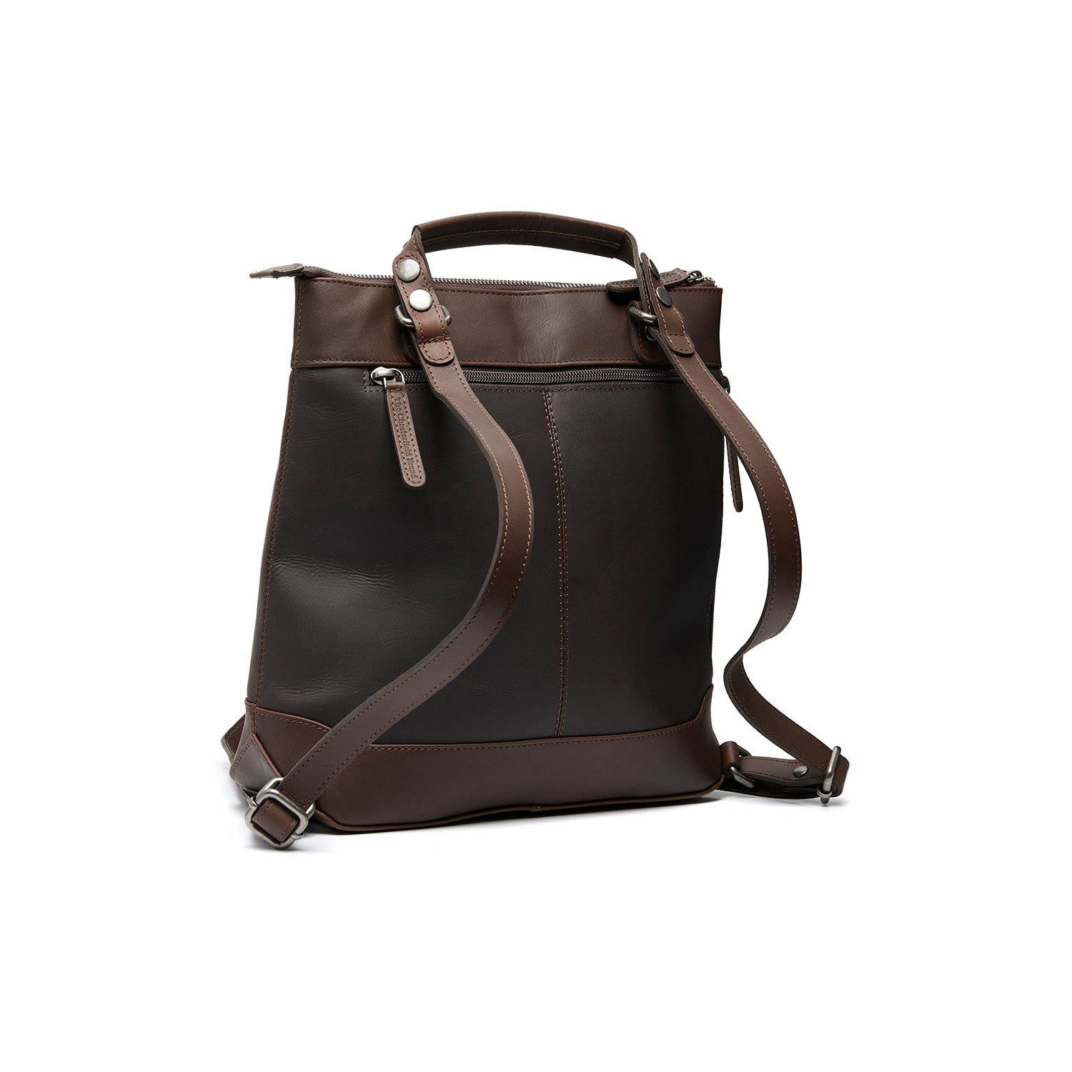 The Chesterfield Brand Wax Pull Up Harare Brown Backpack C58.033101