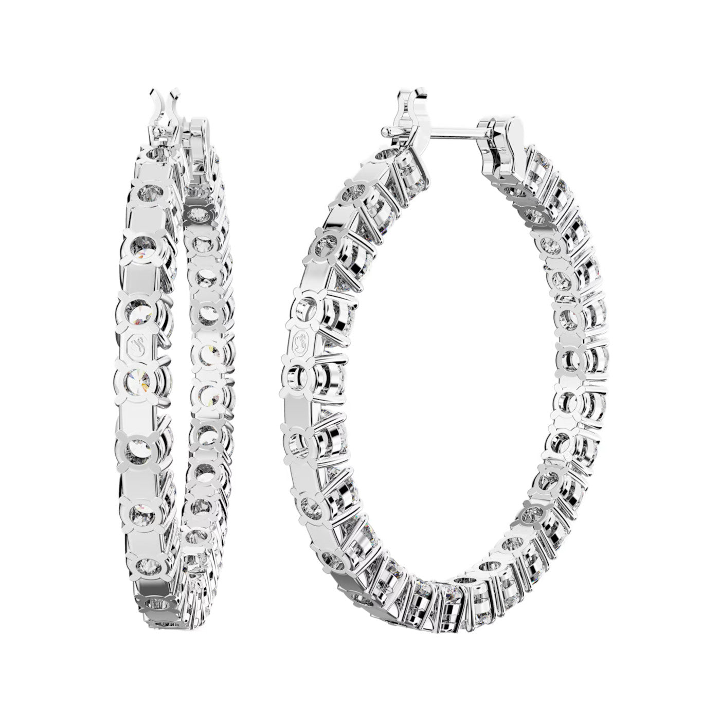 Swarovski Matrix Silver Earrings 5647715