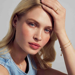 Sif Jakobs Gold Plated Perla Cinque Necklace SJ-N2735-P-YG