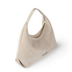 Isabel Bernard Honoré Grace cream suede shoulder bag IB25093-170