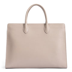 Isabel Bernard Honoré Nadine Taupe Leather Handbag made of Calfskin IB25038