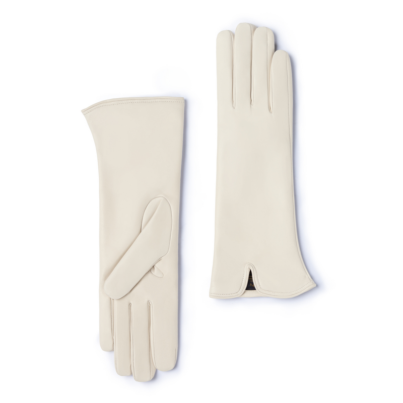 Isabel Bernard Isabel Bernard Honoré Sylvie crème leren handschoenen van geitenleer IB67004-372-7-zoom-