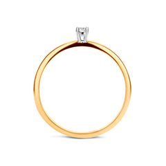 Blush Diamonds 14k Gold Ring with Diamond 1601BDI/50