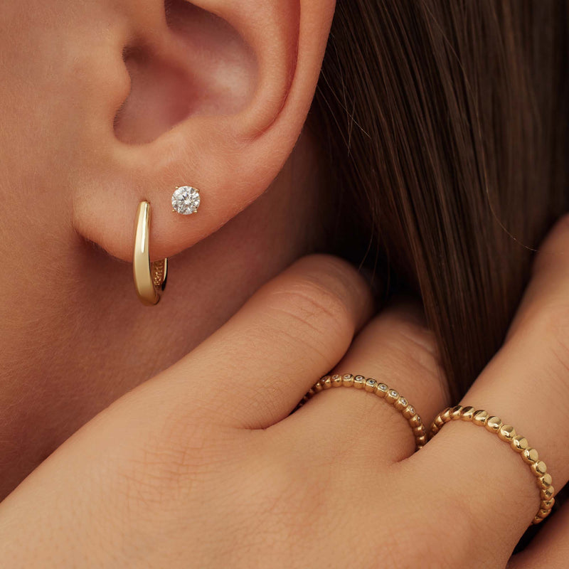 Isabel Bernard Rivoli Zélie 14 Karaat Gouden Ring IB330067-52 (Maat: 52)-zoom-