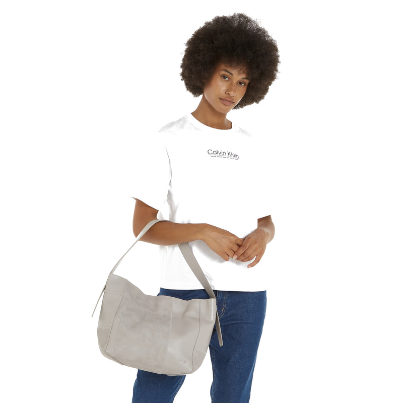 Calvin Klein Texture Grey Handbag K60K611658ADF-zoom-