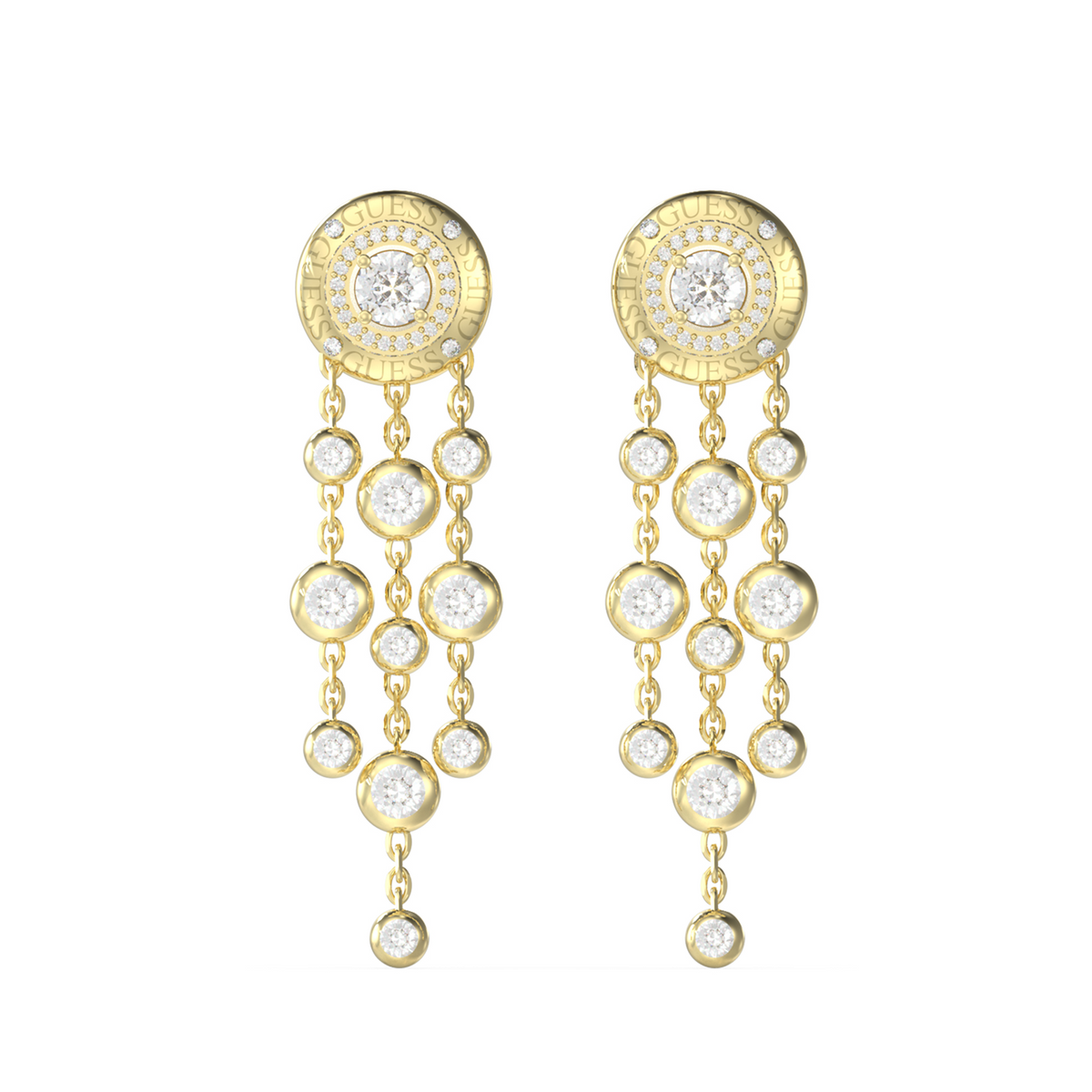 Guess Sparks Gold-coloured Earrings JUBE06275JWYGT-U