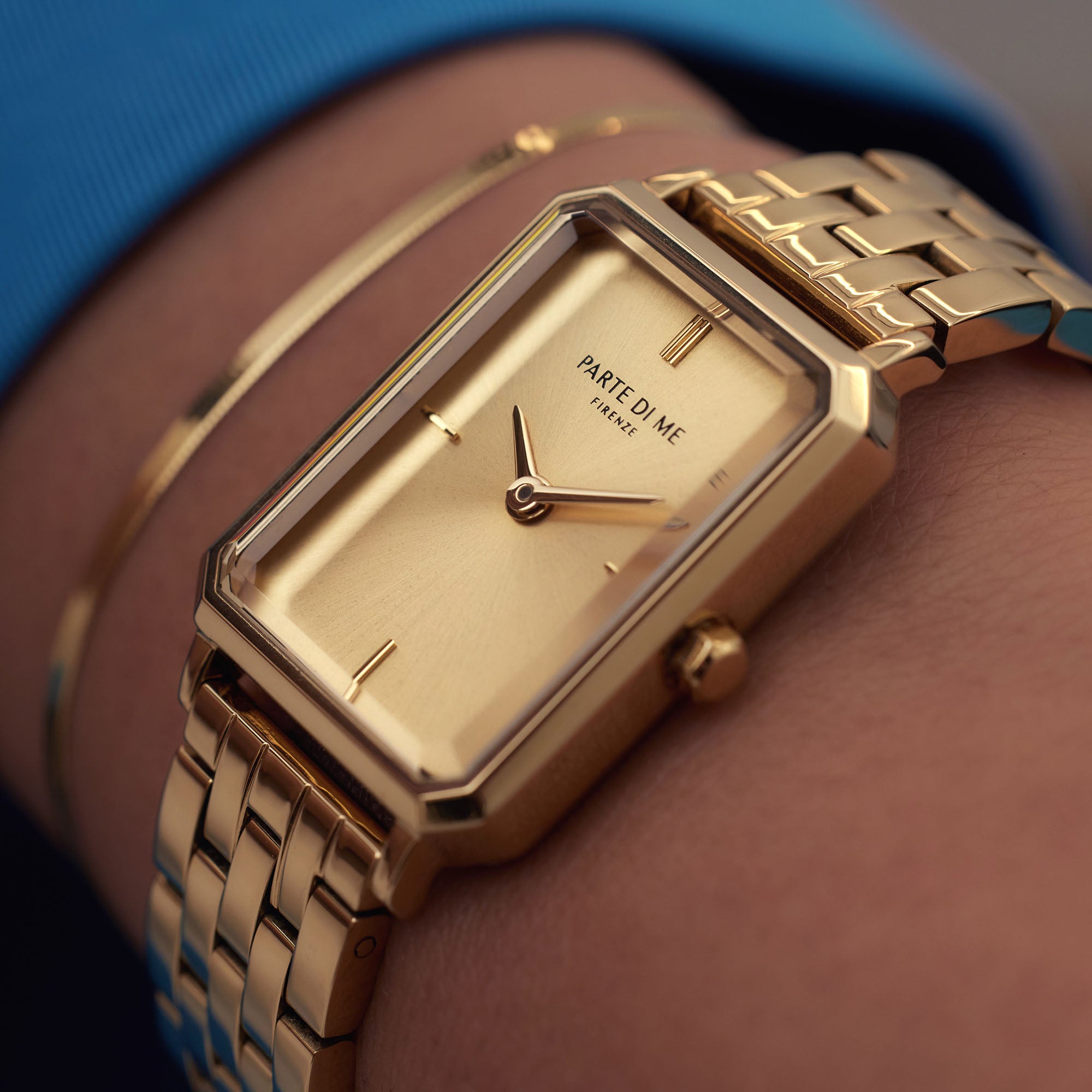 Parte Di Me Orologio Rechthoekig Women'sWatch Gold-coloured PDM09000