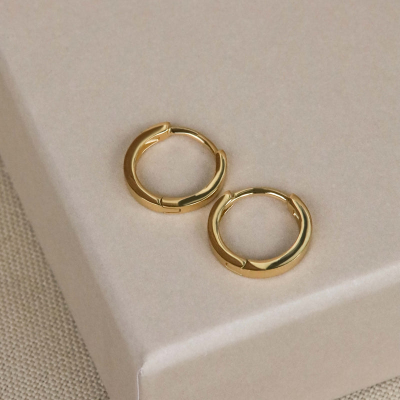 Karma 925 Sterling Silver Gold-coloured You Rock Earparty EPV01GP-zoom-