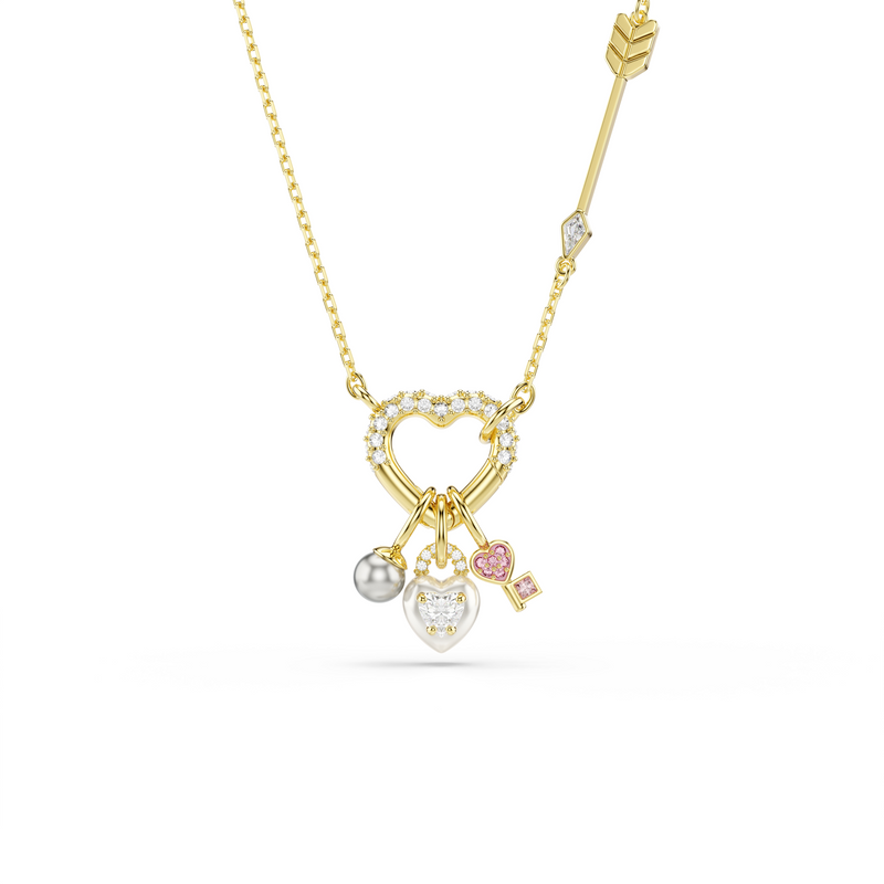 Swarovski Idyllia Gold Plated Necklace 5737290-zoom-