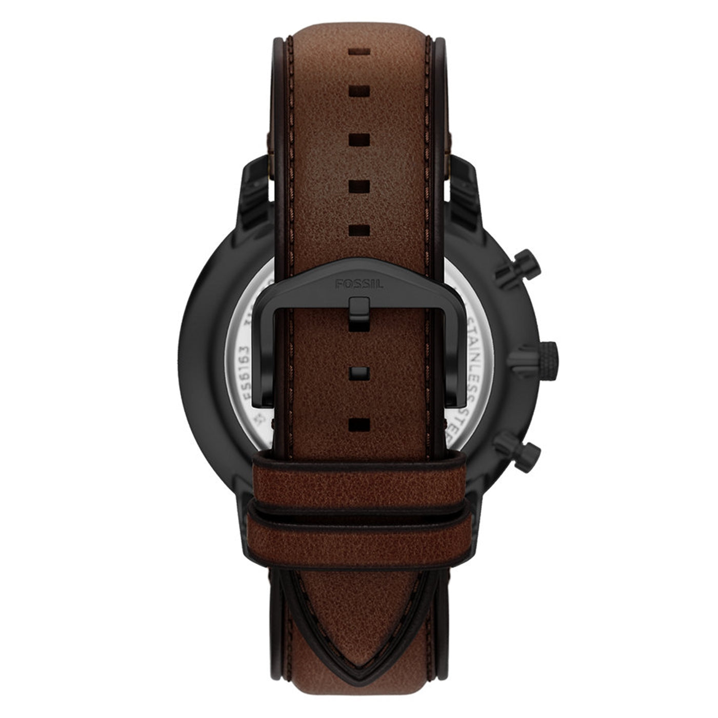 Fossil Neutra Round Black Dial Watch FS6163