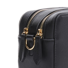 Valentino Bags Zero Black Crossbody Bag VBS7B306NERO