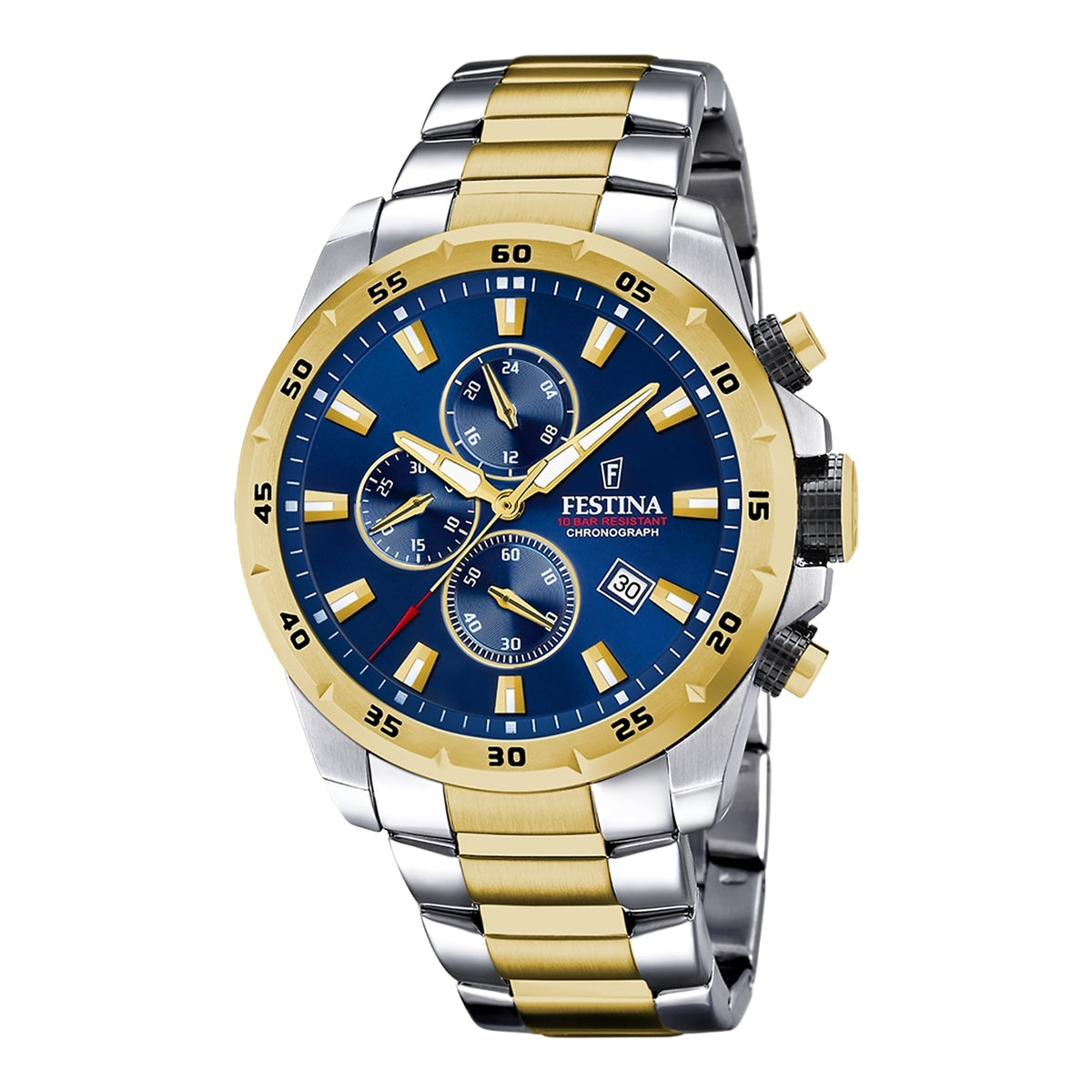 Festina Timeless Chrono Gold Watch F20562/2