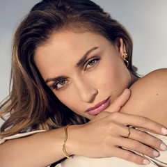 Sif Jakobs Ellera Waves Pianura Gold Plated Ring SJ-R3869-YG-58