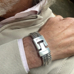 Josh Silver Bracelet 03535-BRA-S/M