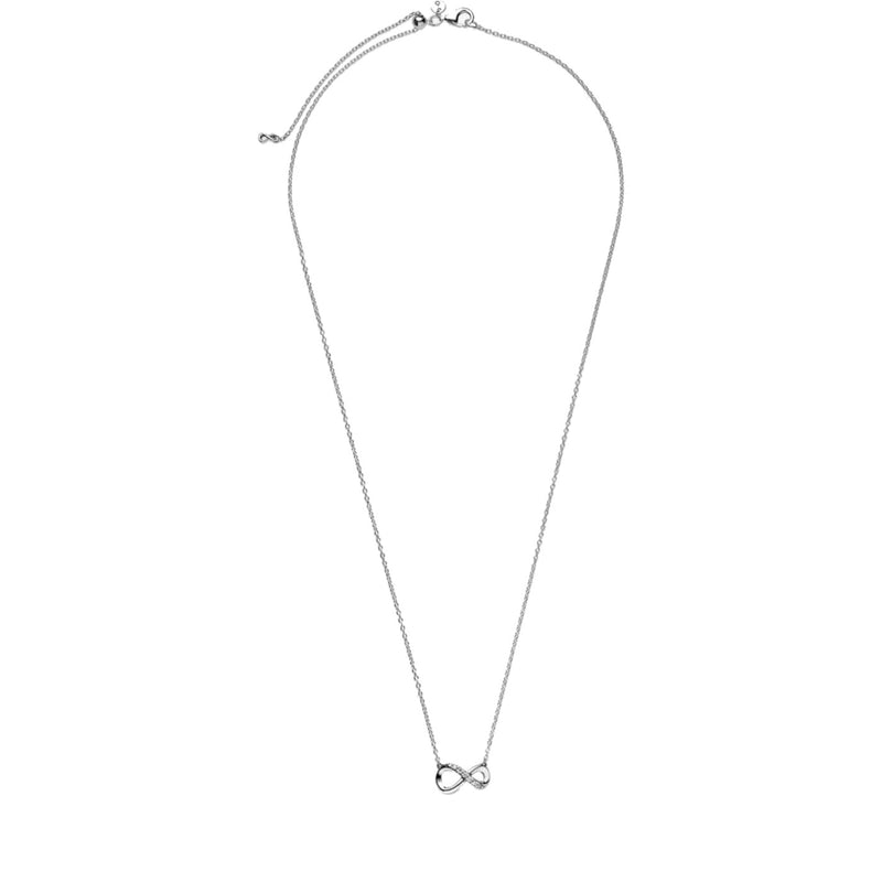 Pandora Moments 925 Sterling Silver Infinity Necklace 398821C01-50 (Length: 50.00 cm)-zoom-
