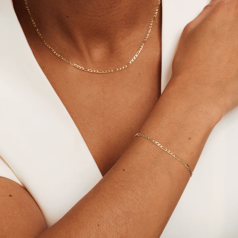 Isabel Bernard Rivoli Nina 14 karaat gouden ketting IB340112-zoom-