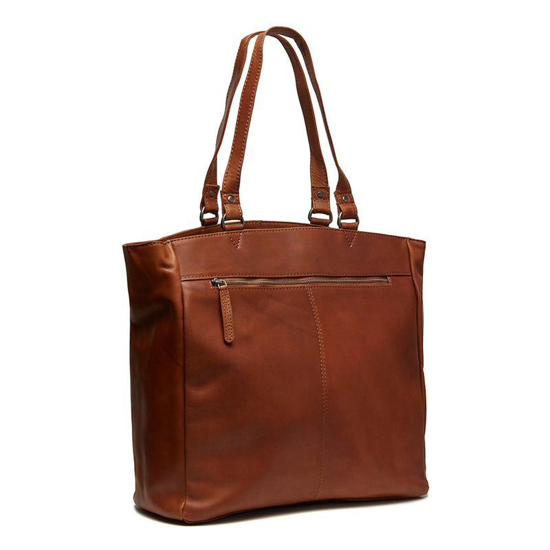 The Chesterfield Brand Berlin Cognac Leather Shopper C38.016031-zoom-