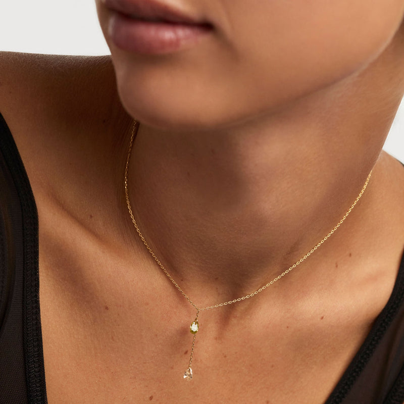 P D Paola Color 925 Sterling Silver Necklace with Gold Plating CO01-863-U-zoom-