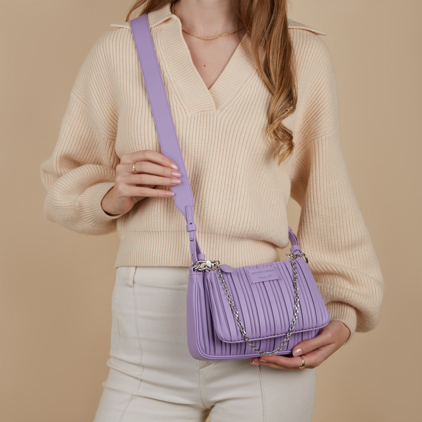 Emporio Armani Purple Shoulder Bag Y3H317-YWQ4E-80264