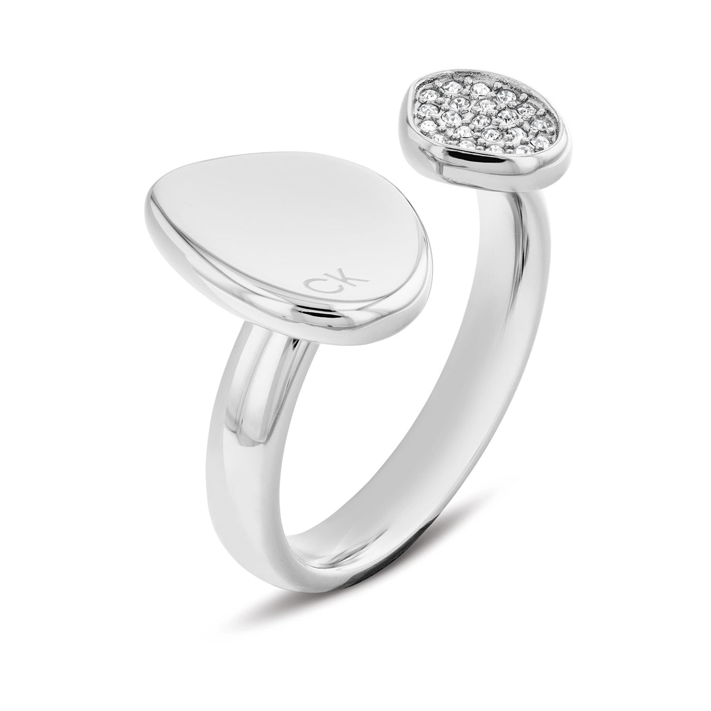 Calvin Klein Silver-coloured Ring CJ35000319-52