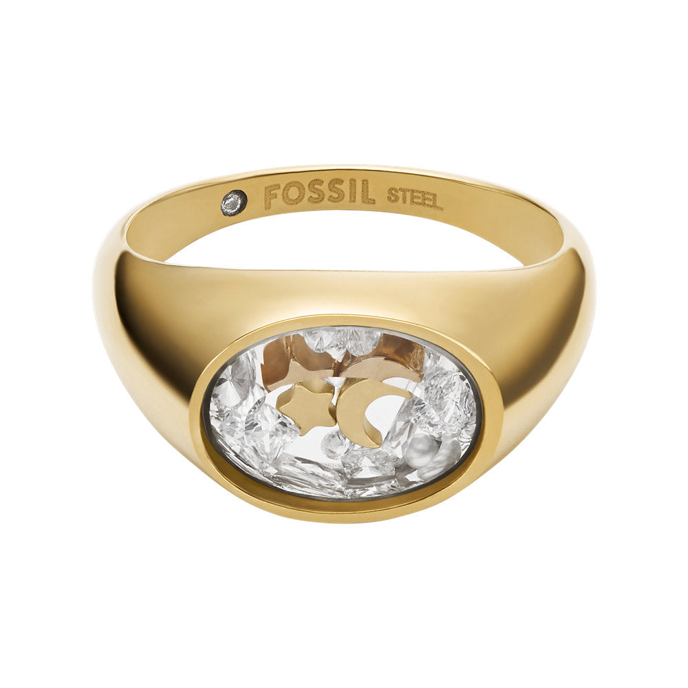 Fossil Sadie Stainless Steel Ring JF048967107