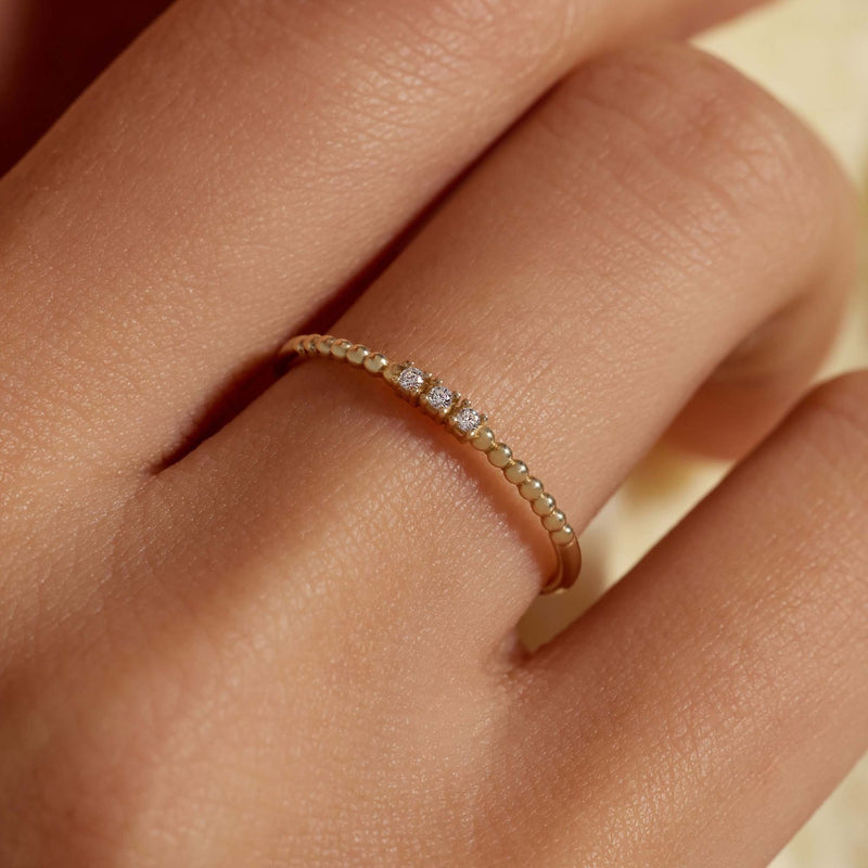 Beloro Jewels Monte Napoleone Mauve 9 karaat ring met zirkonia steentjes BO330056-60-zoom-