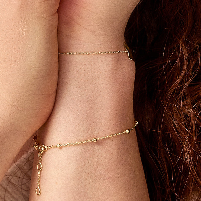 Jackie Gold 14K Golden Bracelet JKB21.106-zoom-