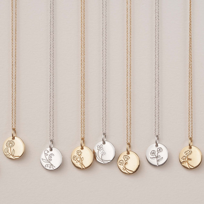 Violet Hamden Venus 925 Sterling Zilveren Gold Plated Ketting met Geboortebloem VH340025-JUN-zoom-