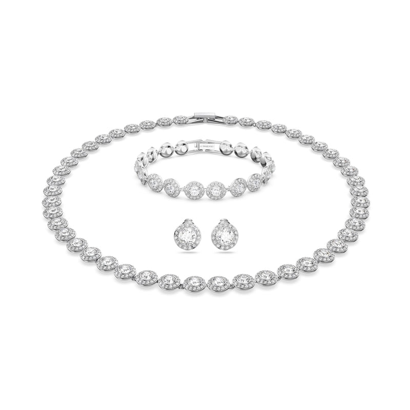 Swarovski Angelic Silver-coloured Jewellery Set 5367853-zoom-