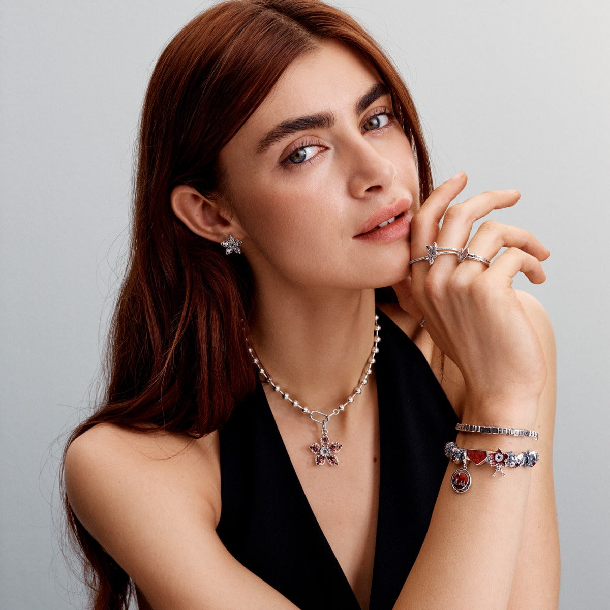 Pandora 925 Sterling Silver Ring 193578C01-54