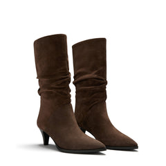 Isabel Bernard Vendôme Margot Brown Suede Boots IB54005-130-37