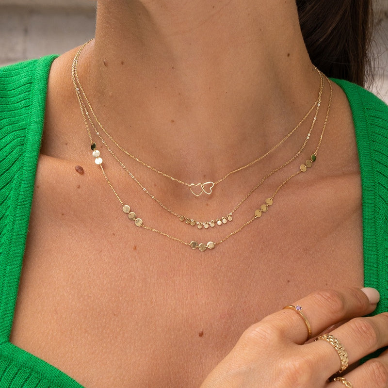 Jackie Gold 14K Golden Necklace JKN23.352-zoom-