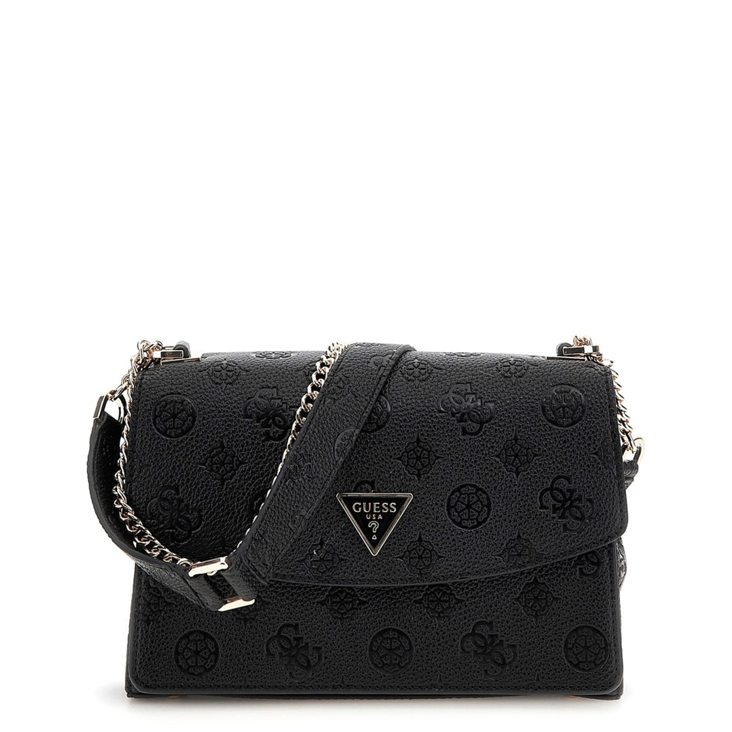 Guess Cresidia Black Logo CNVRTBL XBody Flap HWPD98-88210-BLO